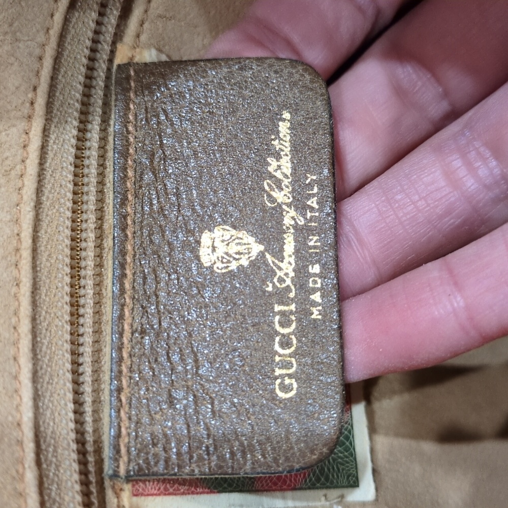 Gucci Accessories Line Vintage Purse PROJECT Greta Upcycling Option w/Dustbag - Picture 12 of 17